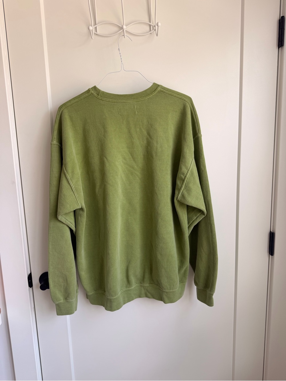 Anthropologie Olive Green Austrailian Shepard Crewneck Sweatshirt - Picture 8 of 8